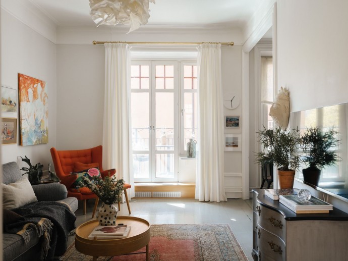 Квартира площадью 48 м2 в Стокгольме