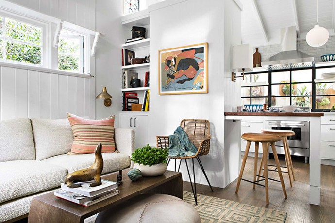 Коттедж площадью 50 м2 в Калифорнии Коттедж площадью 50 м2 в Калифорнии