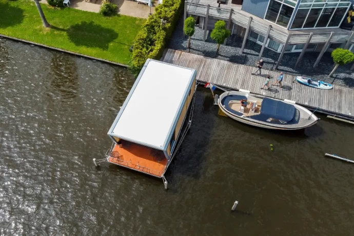 Плавучий дом в Нидерландах
