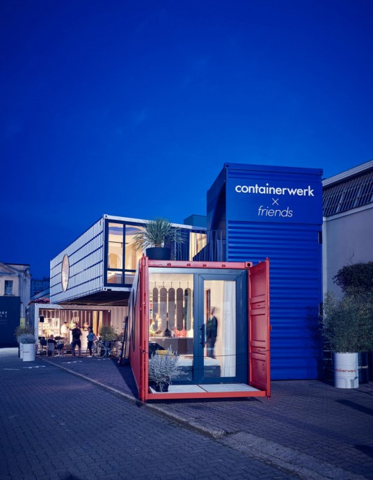 Контейнерный дом от немецкой компании Containerwerk
