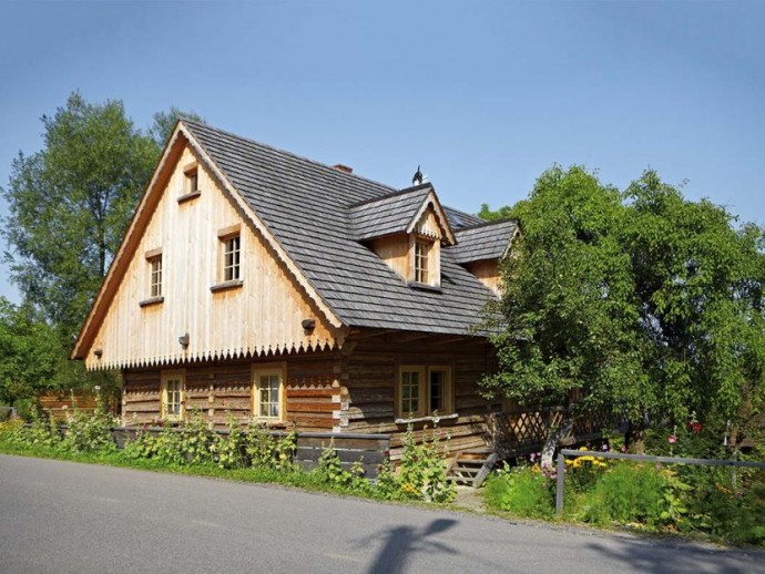 Вековой дом в пригороде Кракова