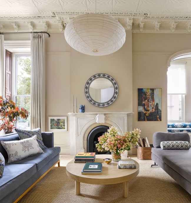 Дом редактора ELLE Decor Ингрид Абрамович в Бруклине Дом редактора ELLE Decor Ингрид Абрамович в Бруклине