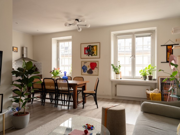 Квартира площадью 57 м2 в Стокгольме