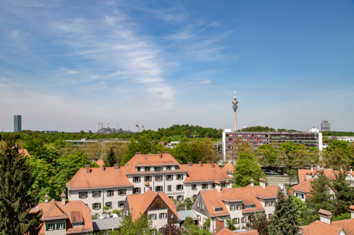 Мансардная квартира в Мюнхене, Германия