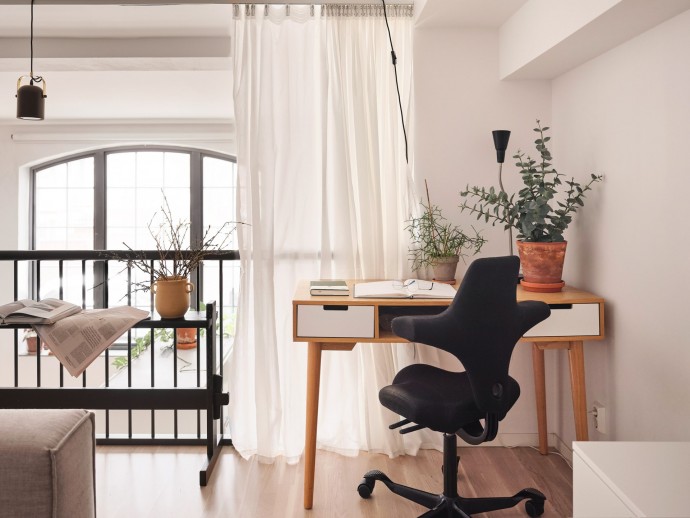 Двухуровневая квартира площадью 88 м2 в Стокгольме