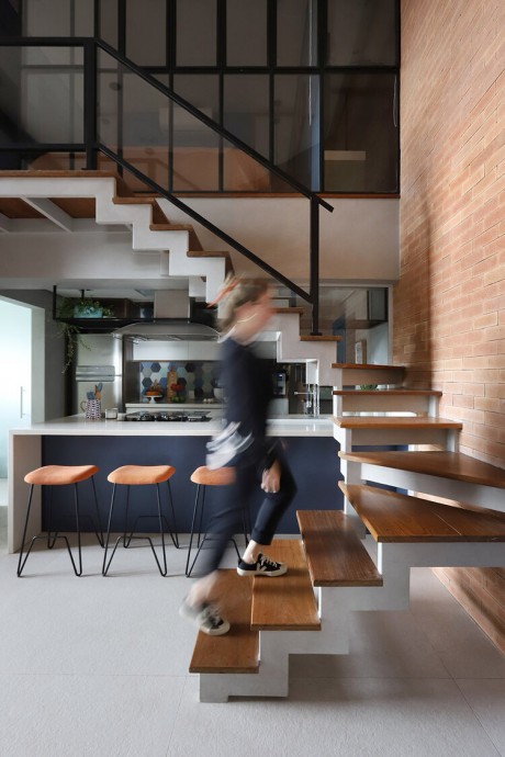 Лофт площадью 110 м2 в Сан-Паулу Лофт площадью 110 м2 в Сан-Паулу