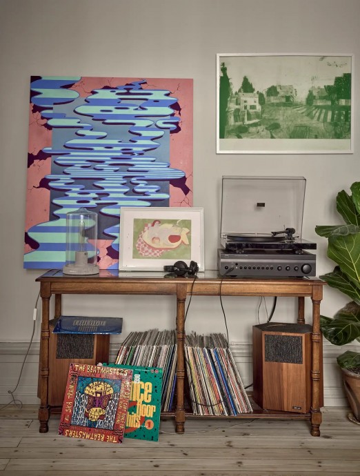 Квартира дизайнера Натали Кокванд в Мальмё, Швеция