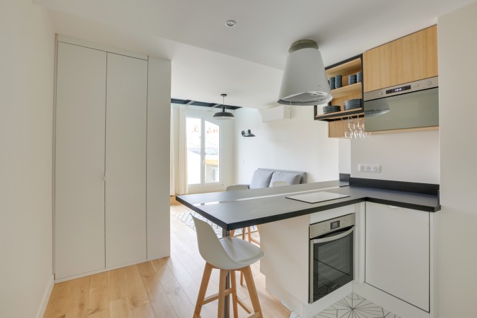 Дуплекс площадью 38 м2 в Париже