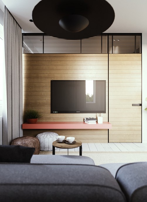 Компактная квартира для семьи с детьми