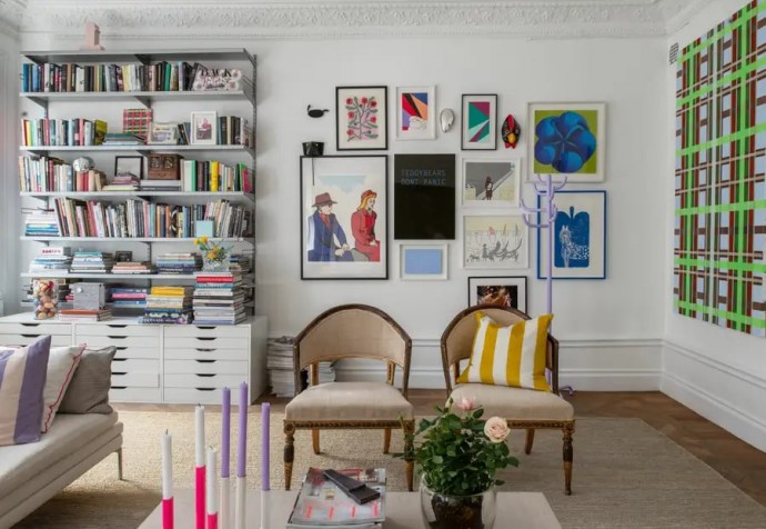 Квартира дизайнера и художницы Сюзанны Йозефссон в Стокгольме (180 м2)