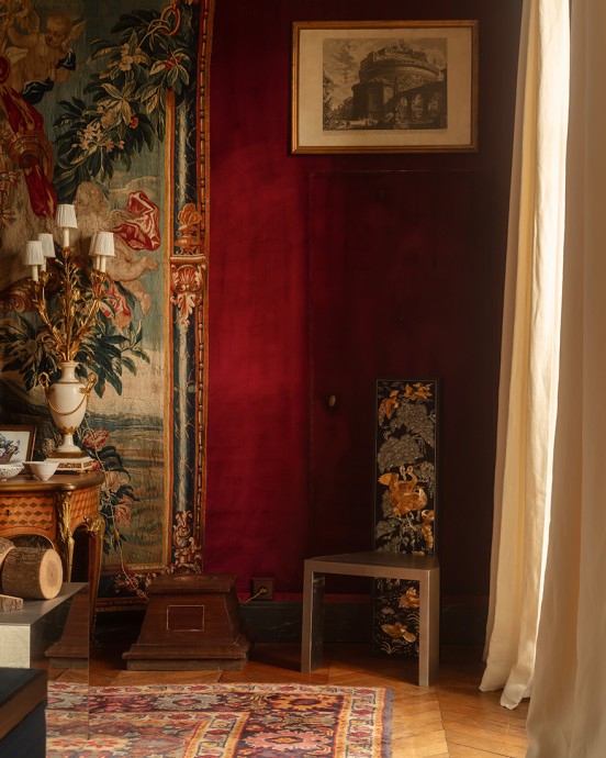 Квартира галериста Оливье Эрве в Париже