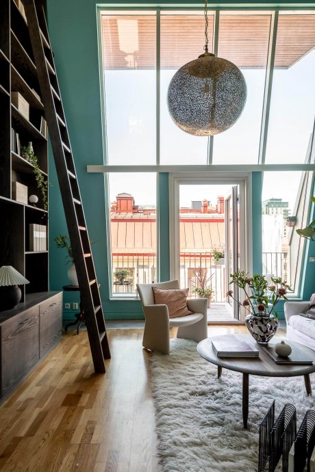 Квартира-лофт площадью 96 м2 в Гётеборге