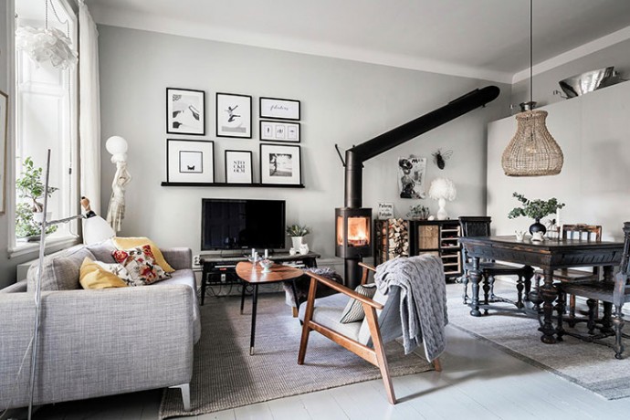 Квартира площадью 44 м2 в Стокгольме Квартира площадью 44 м2 в Стокгольме