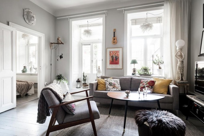 Квартира площадью 44 м2 в Стокгольме Квартира площадью 44 м2 в Стокгольме