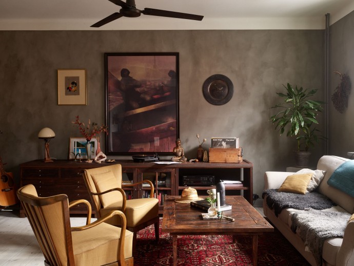 Квартира площадью 70 м2 в доме 1920-х годов в Стокгольме