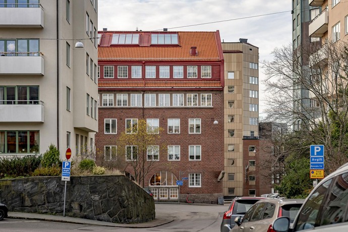Квартира в здании бывшей фабрики в Гётеборге (58 м2)