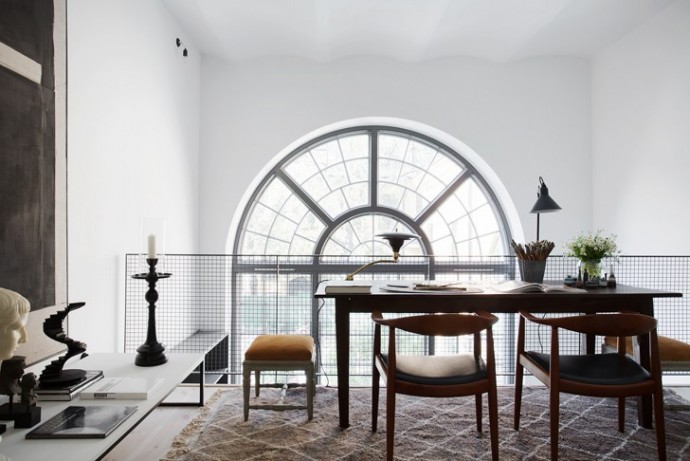 Лофт площадью около 200 м2 в Стокгольме Лофт площадью около 200 м2 в Стокгольме