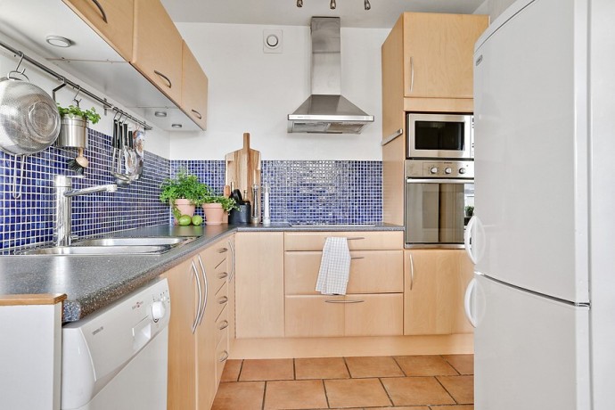 Шведская квартира-студия площадью 45 м2