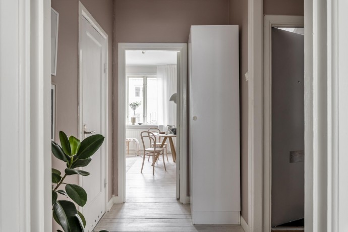 Студия площадью 37 м2 в доме 1936 года постройки в Гётеборге