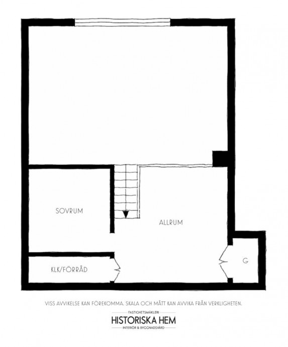 Двухуровневая квартира площадью 88 м2 в Стокгольме