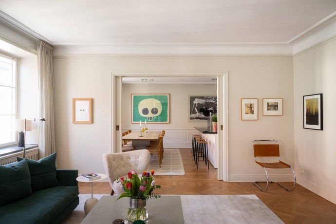 Квартира площадью 127 м2 в Стокгольме