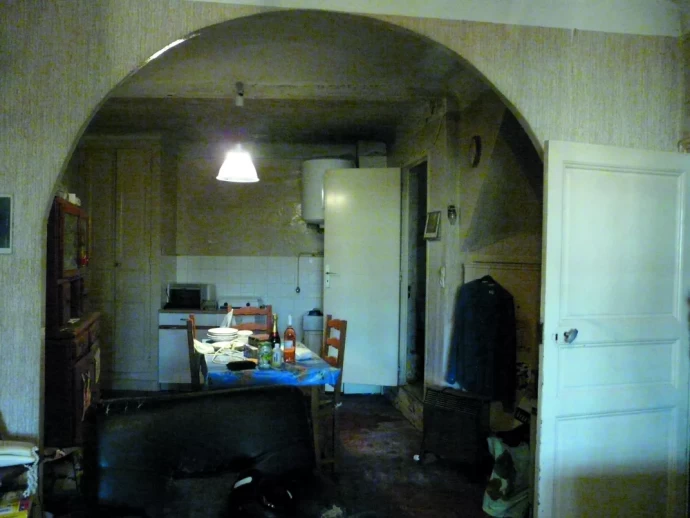 До / после : мрачный преобразившийся дом начала 1900-х годов в городке Тулон, Франция