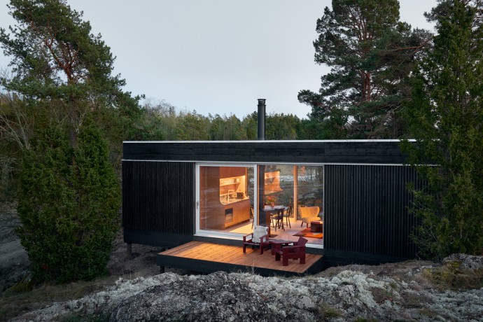 Современный дом на Стокгольмском архипелаге