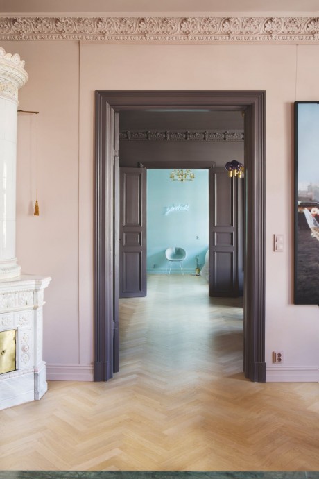 Квартира галериста Эйнара Йоне Рённинга и его жены Сив Элин в Осло, Норвегия