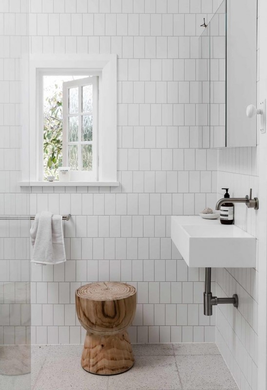 Белоснежный интерьер коттеджа в Сиднее Белоснежный интерьер коттеджа в Сиднее