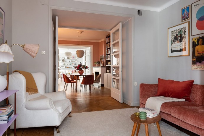 Квартира площадью 106 м2 в Стокгольме