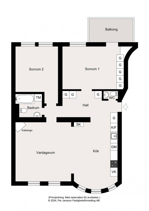 Апартаменты в Стокгольме