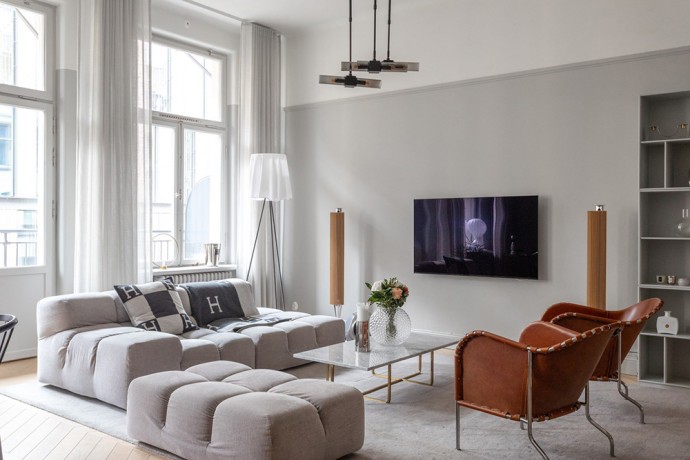 Квартира площадью 113 м2 в Стокгольме