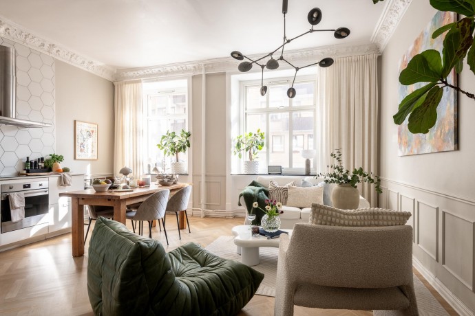 Квартира площадью 57 м2 в Гётеборге