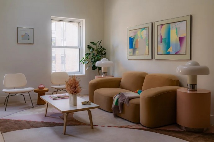 Двухуровневая квартира в Нью-Йорке