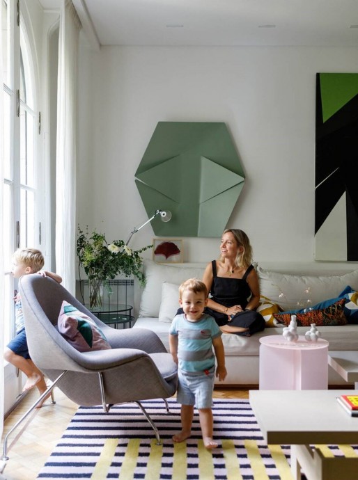 Квартира дизайнера Флавии Миханович в Буэнос-Айресе, Аргентина