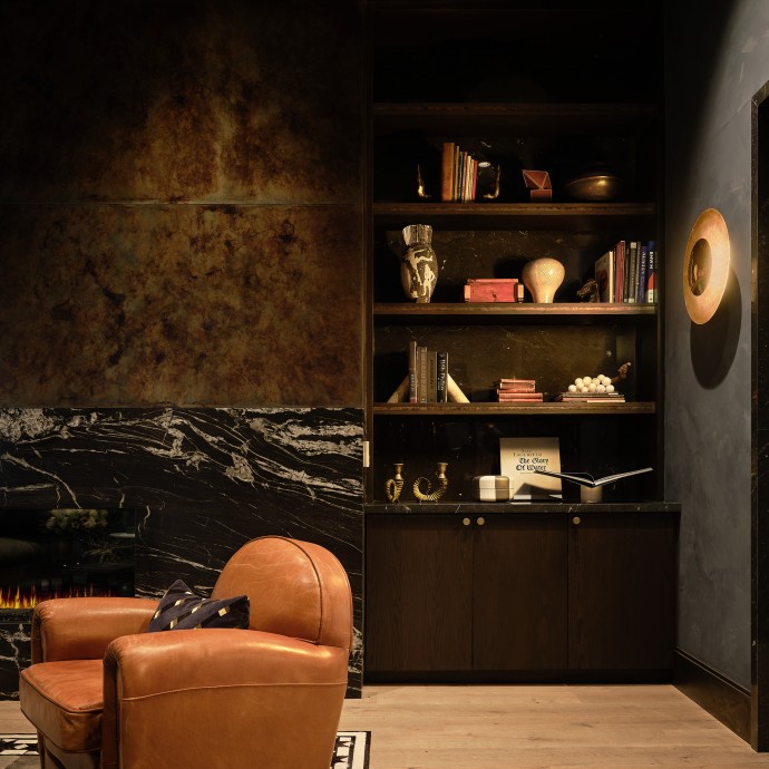 Интерьер общественных пространств и квартир в самой высокой башне в Остине, Техас