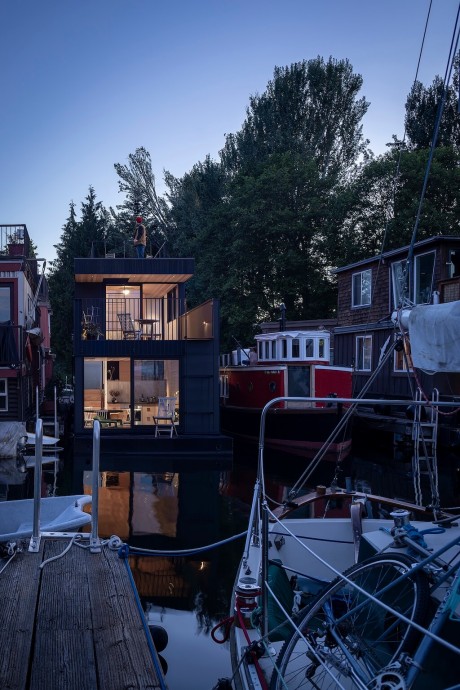 Плавучий дом на озере Юнион в Сиэтле, Вашингтон