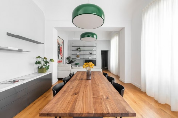 Квартира площадью 135 м2 в Турине, Италия