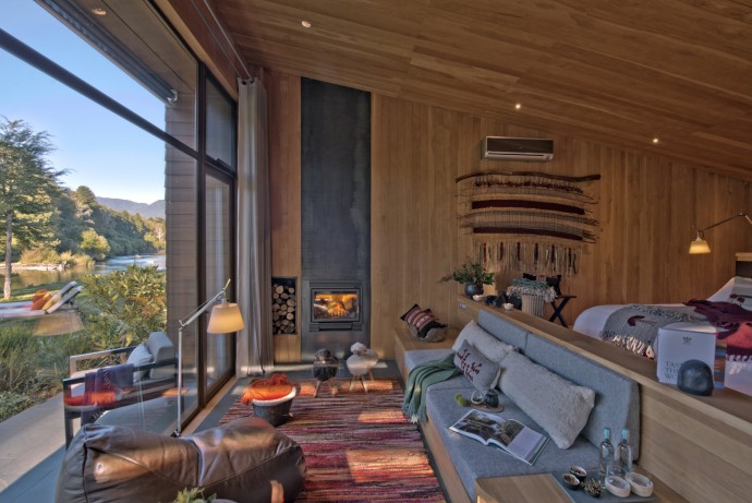 Дом для отдыха в озерном крае Чили