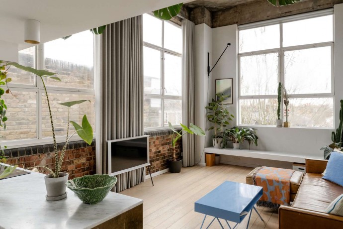 Двухуровневый лофт площадью 68 м2 в Лондоне