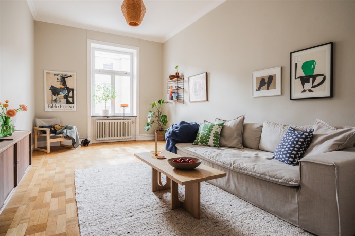 Квартира площадью 57 м2 в Стокгольме Квартира площадью 57 м2 в Стокгольме