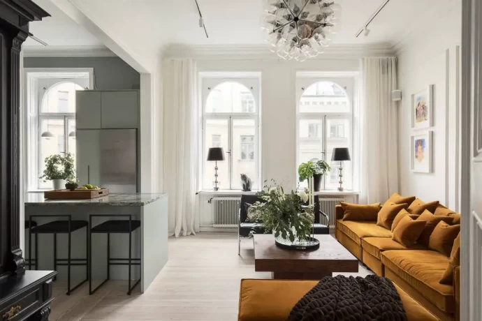 Квартира площадью 96 м2 в Стокгольме Квартира площадью 96 м2 в Стокгольме