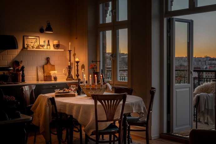 Квартира с видом на порт в Гётеборге