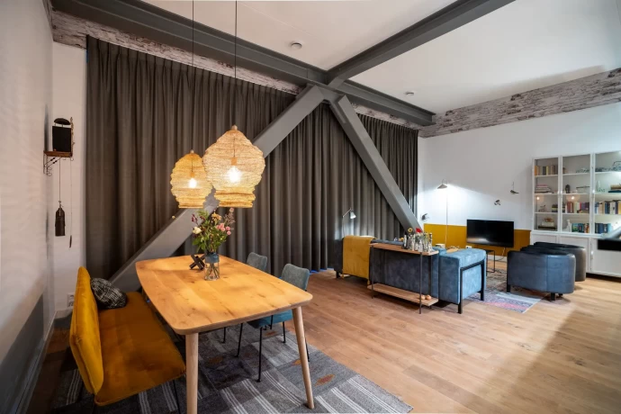 Лофт площадью 83 м2 в Роттердаме, Нидерланды