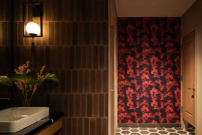 Интерьер общественных пространств и квартир в самой высокой башне в Остине, Техас