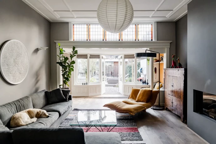 Таунхаус 1910 года постройки в городе Харлем, Нидерланды