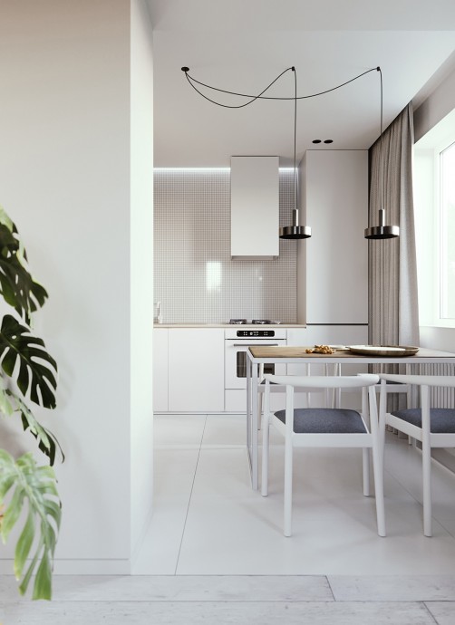 Компактная квартира для семьи с детьми