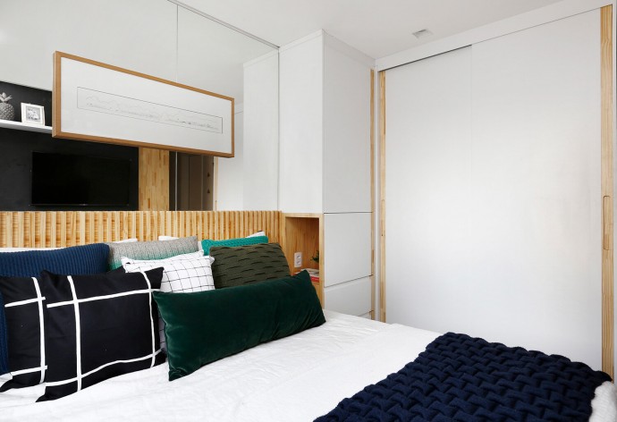 Квартира площадью 61м2 в Сан-Паулу, Бразилия Квартира площадью 61м2 в Сан-Паулу, Бразилия