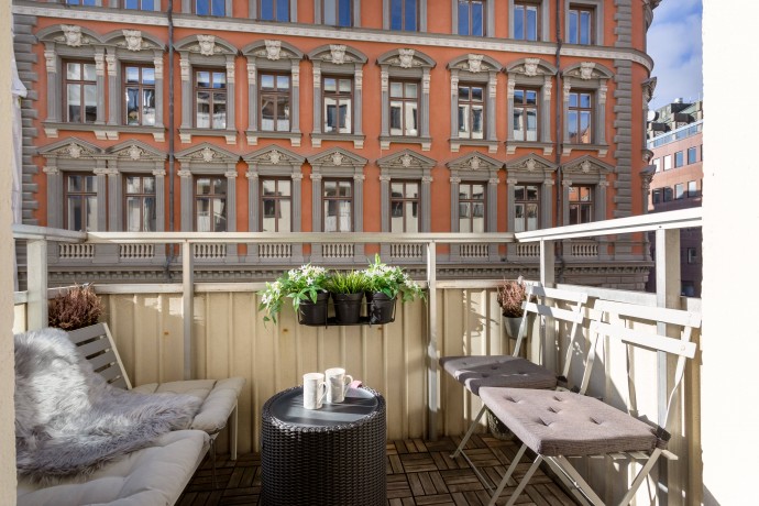 Квартира площадью 44 м2 в Стокгольме