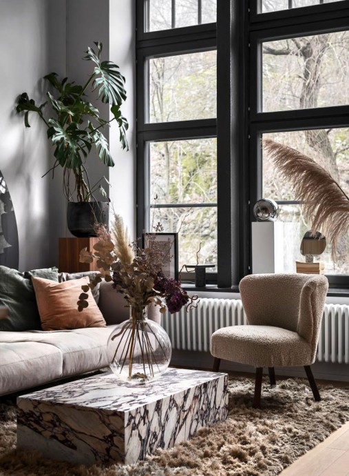 Лофт площадью 40 м2 в Стокгольме